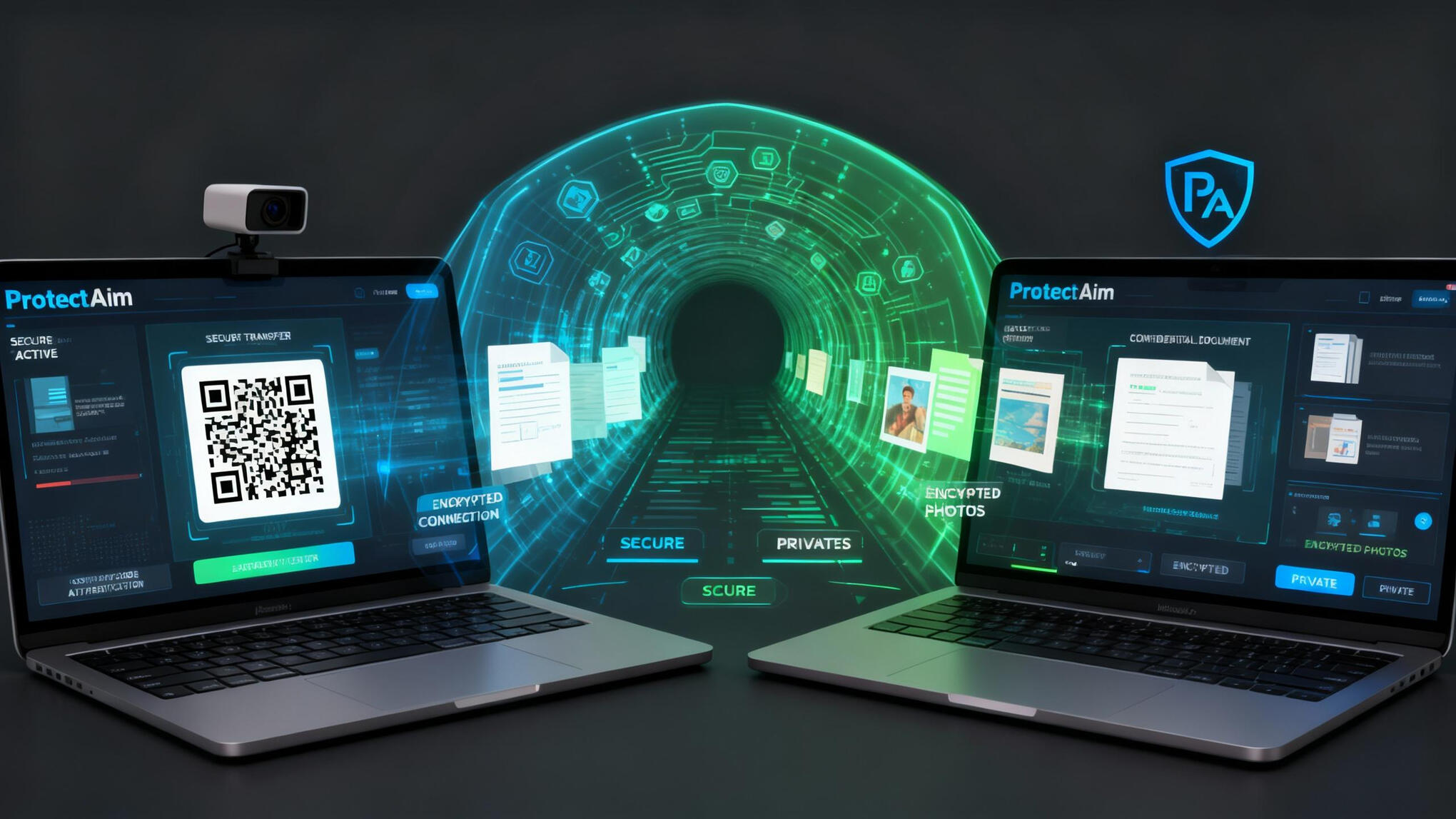 Secure Sharing Via Trusted QR Code Image Secure Sharing Via Trusted QR Code Image